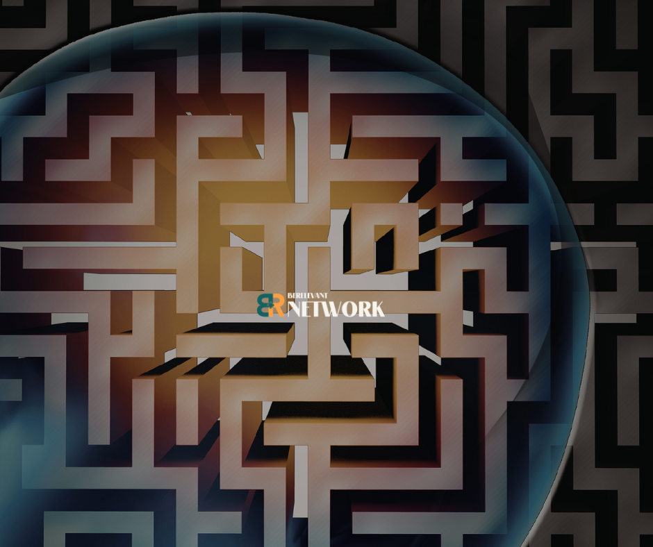 An image of a person's mind, representing the power of mindset that ultimately helps make mindfulness practices a habit, improving overall health.