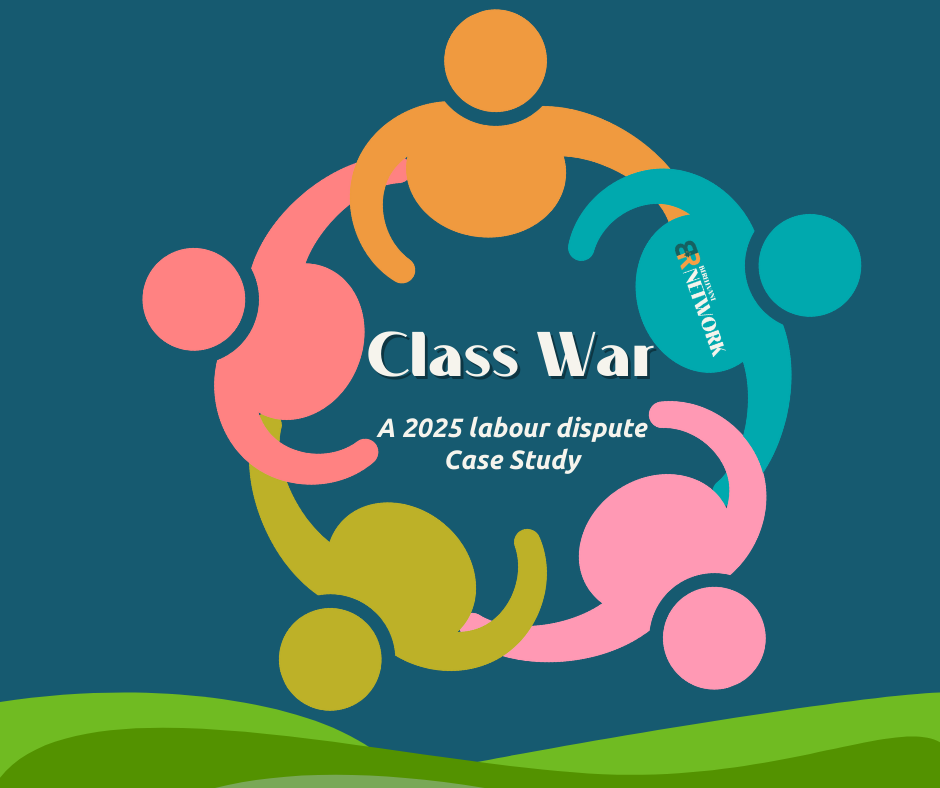 An image of abrogating class war through open and effective communication